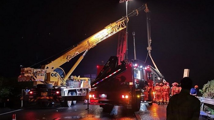 В Китае грузовик загорелся в туннеле: десятки пострадавших