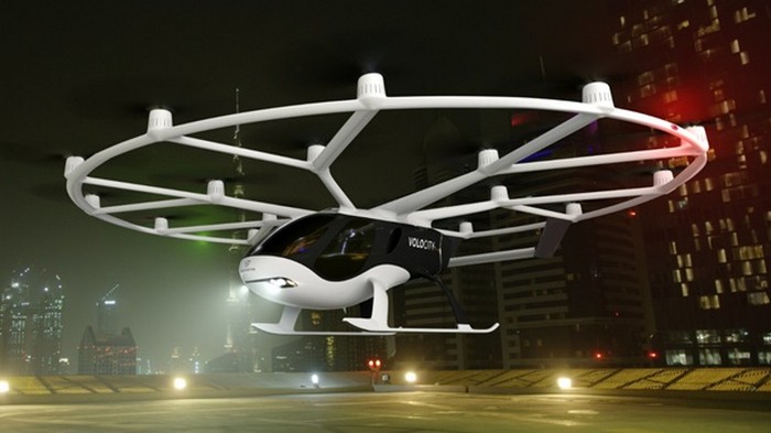 Volocopter показал свое коммерческое автономное аэротакси