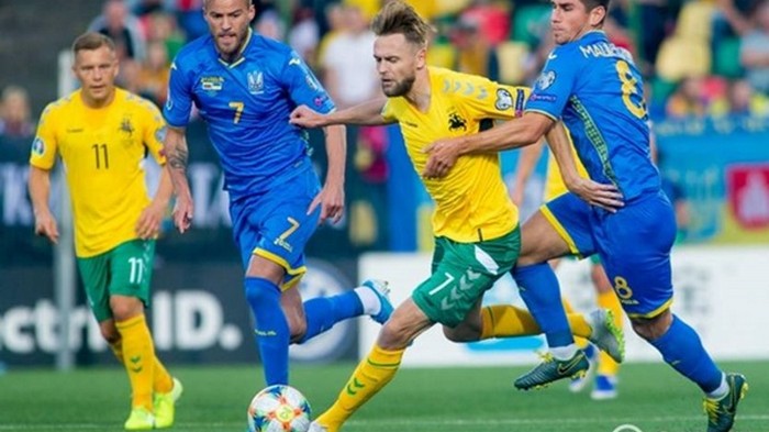 Украина на классе разгромила Литву в отборе на Евро-2020