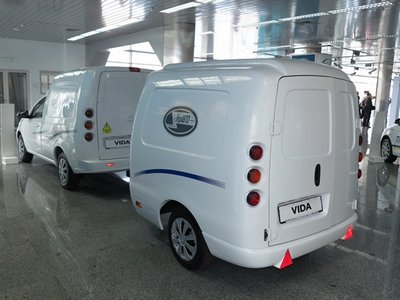 ЗАЗ представил новый фургон ZAZ VIDA (фото, видео)