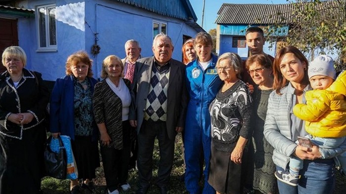 В Украину приехала астронавт украинского происхождения