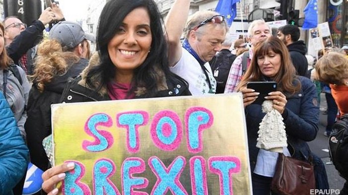 В Лондоне прошла демонстрация противников Brexit