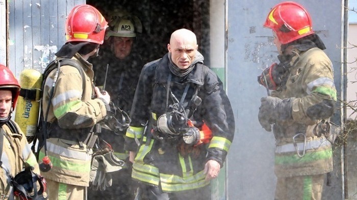 На Киевщине произошел крупный пожар в фермерском хозяйстве