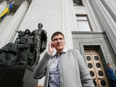 Савченко намекнула, что ведет переговоры с ДНР и ЛНР