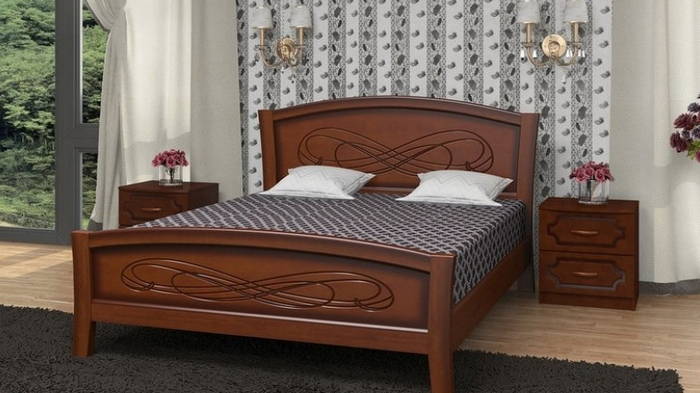 Качественные кровати из натурального дерева в интернет-магазине «Магдек»