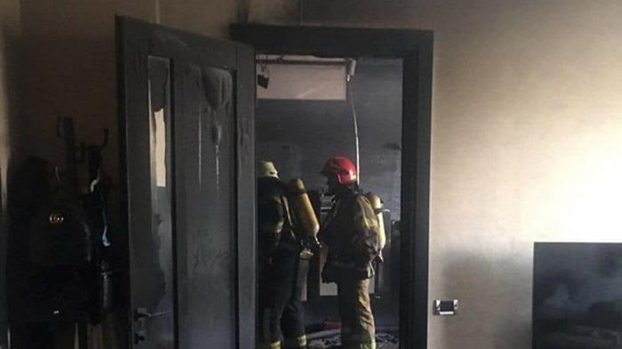 В центре Киева горела баня на 20 этаже жилого дома