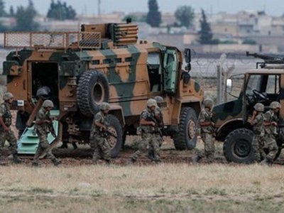 Турецкая армия начала наземную операцию в Сирии