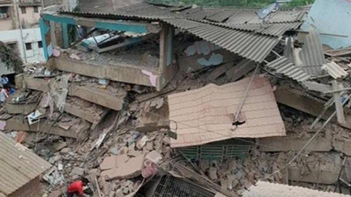В Индии обвалился дом, 10 погибших