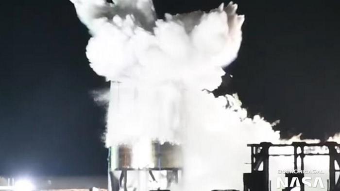 На полигоне SpaceX провели плановый взрыв (видео)