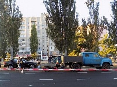 В Николаеве водитель BMW насмерть сбил дорожников (фото)