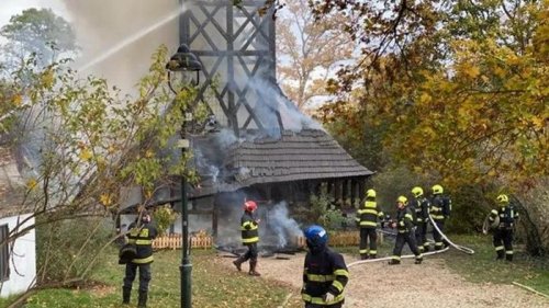 В Чехии сгорела уникальная украинская церковь