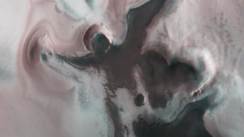 На Марсе появилось изображение ангела (фото)
