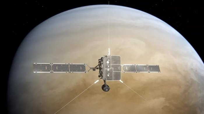 Зонд Solar Orbiter впервые пролетел возле Венеры