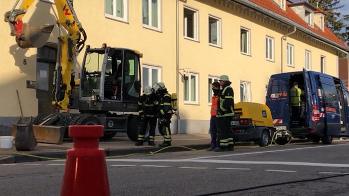 В офисе Красного Креста в Германии прогремел взрыв (видео)
