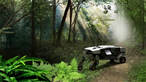 Ходит, ездит и летает: Hyundai представила концепт робота Tiger X-1