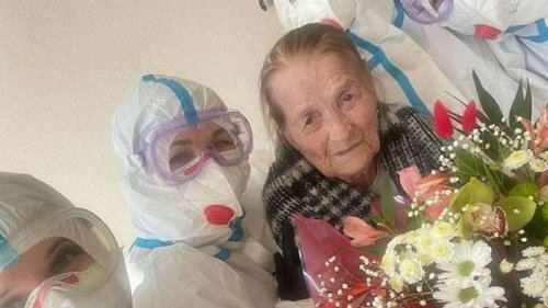 100-летняя украинка вылечилась от COVID-19
