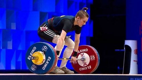 Украинка Конотоп выиграла золото ЧЕ по тяжелой атлетике