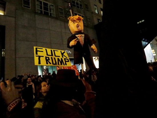 В Нью-Йорке растут протесты против Дональда Трампа