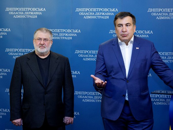 Саакашвили обещает посадить Коломойского