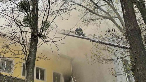 На пожаре в Виннице погибла молодая девушка (видео)