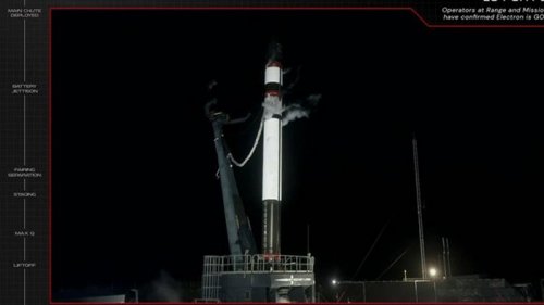 Запуск ракеты Rocket Lab со спутниками потерпел неудачу (видео)