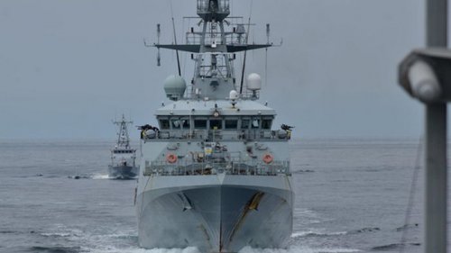 ВМС Украины и Британии провели совместные учения в Черном море
