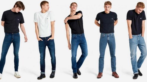 Модные модели брендовых мужских джинс