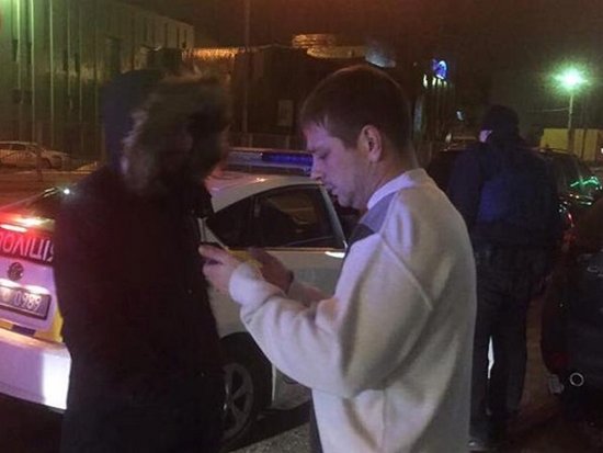 В Киеве с погоней задержали пьяных сотрудников СБУ