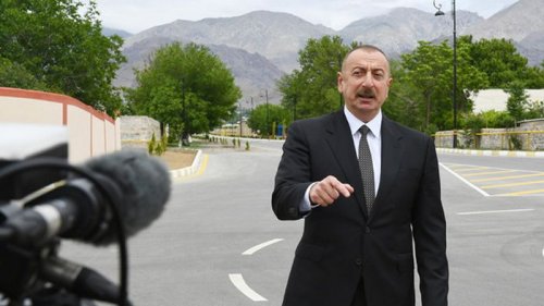 Алиев назвал решенным конфликт в Карабахе