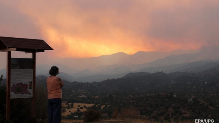 На Кипре крупнейший за последние 40 лет лесной пожар - президент