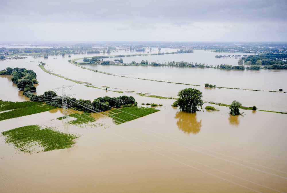 На юге Нидерландов наводнение прорвало дамбу, эвакуируют сотни людей