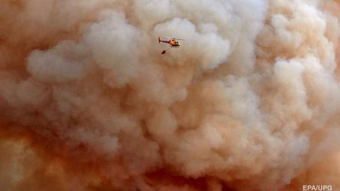 Лесные пожары вспыхнули в трех регионах Испании