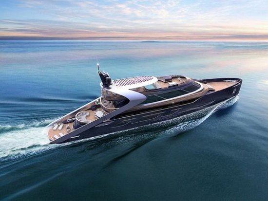 Итальянские дизайнеры представили проект элегантной яхты Attitude (фото)