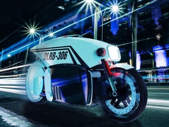 Канадец создал концепт мотоцикла-беспилотника