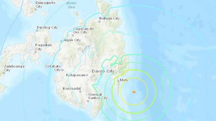У берегов Филиппин объявили угрозу цунами
