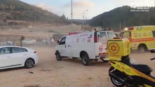 Масштабное ДТП в Израиле: 40 пострадавших (видео)