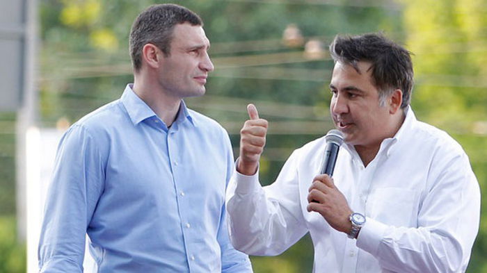 Историческая личность: Кличко призвал грузинские власти освободить Саакашвили