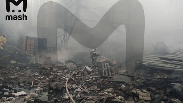 В РФ при пожаре на пороховом заводе много погибших