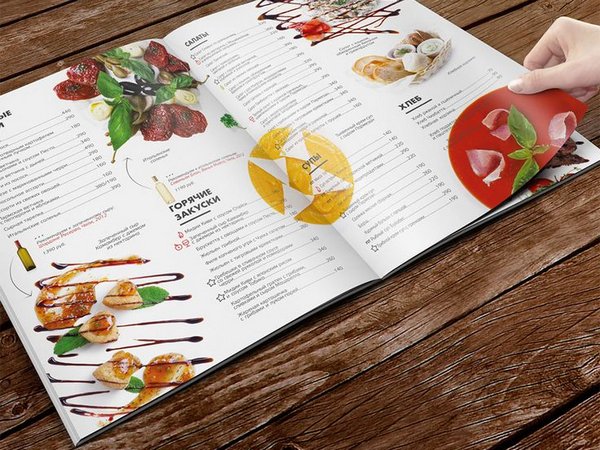 Создайте уникальное меню для вашего ресторана с компанией «Рекон»