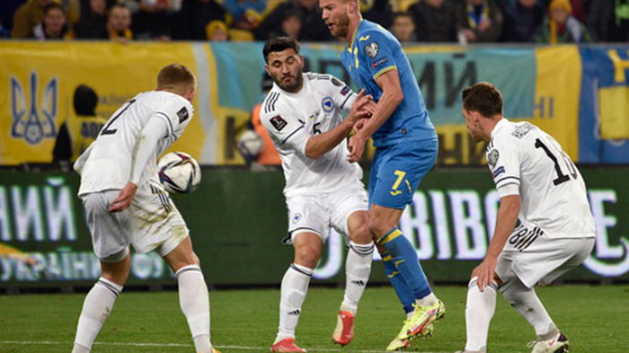 Босния и Герцеговина - Украина 0:2