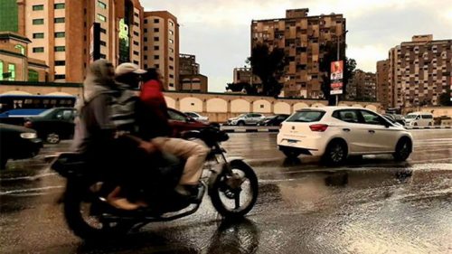 Египет захлестнула песчаная буря (видео)