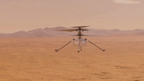 Perseverance показал драматичный полет своего напарника Ingenuity над поверхностью Марса (видео)