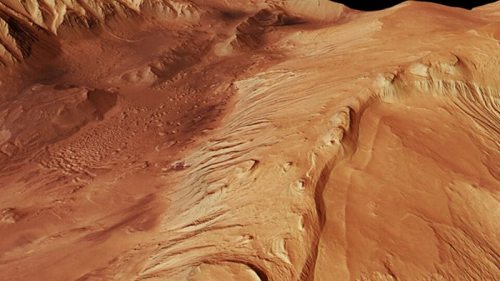 На Марсе обнаружены огромные запасы льда