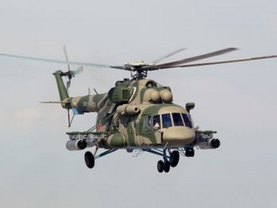 В Сирии замечены боевые российские вертолеты