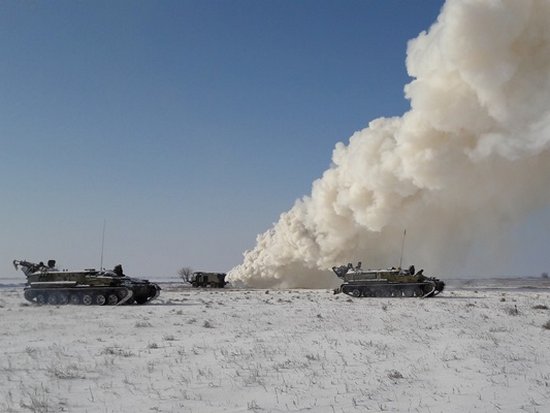 ВСУ провели военные учения возле Крыма