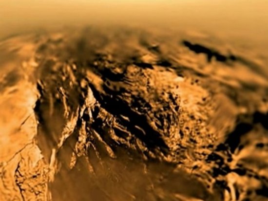 NASA обнародовало виде спуска зонда Huygens на Титан