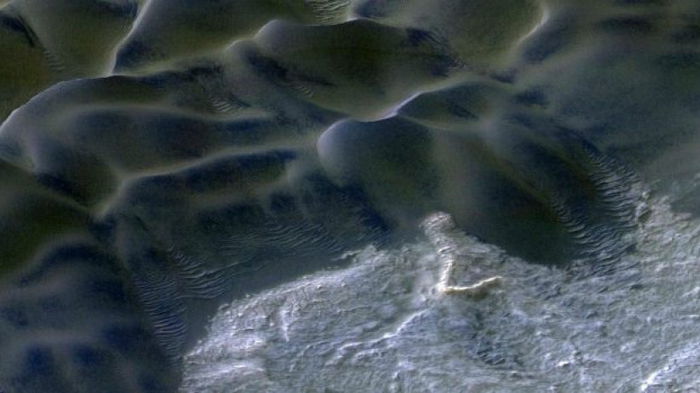 Ходячие дюны на Марсе. Ученые увидели мегарябь на поверхности, которой не должно быть