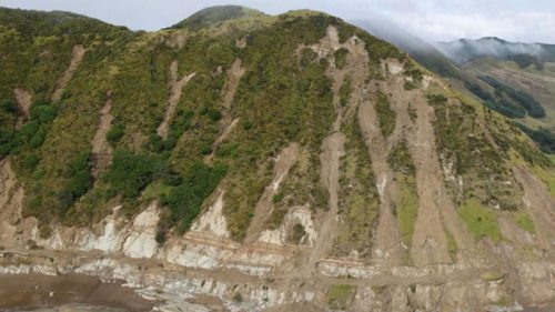 В Новой Зеландии произошли крупные оползни (фото)