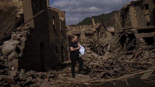 В Испании всплыла деревня, затопленная в 1992 году