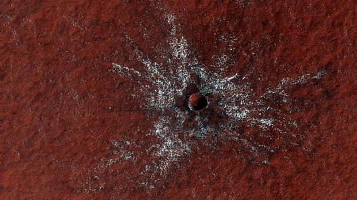 На Марсе обнаружен новый кратер